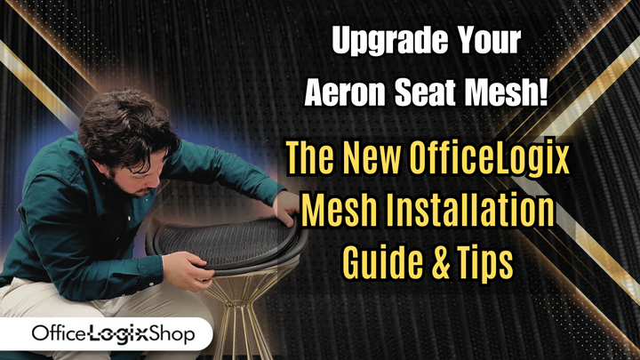 Herman Miller Aeron New OfficeLogixShop Seat Mesh Replacement