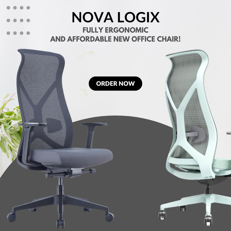 A Herman Miller Affordable Alternative? Nova Logix Ergonomic Chair Review - Office Logix Shop