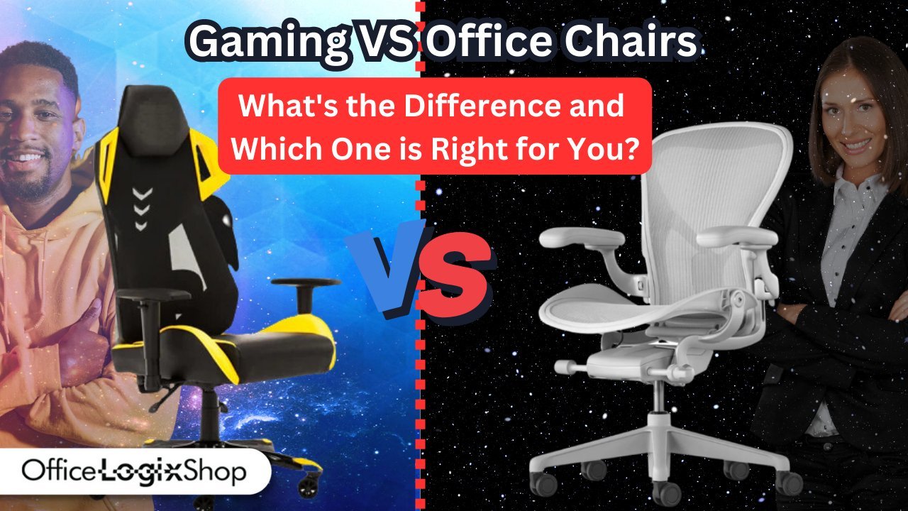 Gaming VS Office Chairs: What's the Difference and Which One is Right for You? - Office Logix Shop