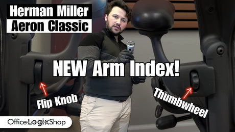 Herman Miller Aeron Arm Index Replacement Tutorial - Office Logix Shop