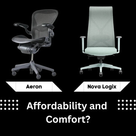 Herman Miller Aeron VS Nova Logix Ergonomic Chair Review - Office Logix Shop