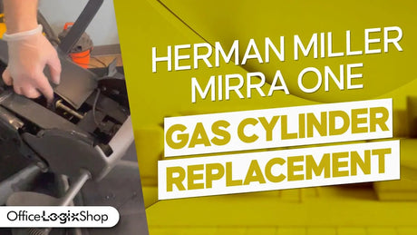 Herman Miller Mirra Gas Cylinder Replacement Tutorial - Office Logix Shop