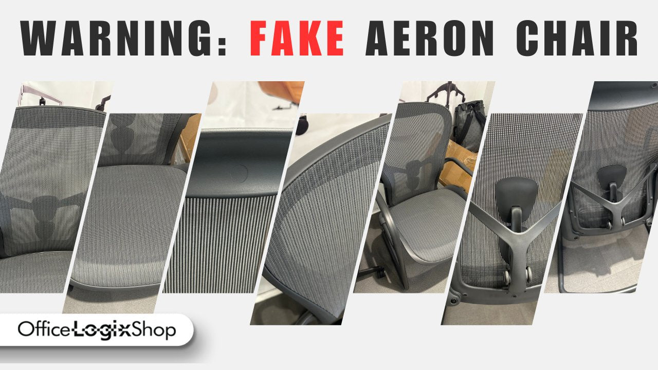 How to Identify a Fake Herman Miller Aeron Chair? - Office Logix Shop