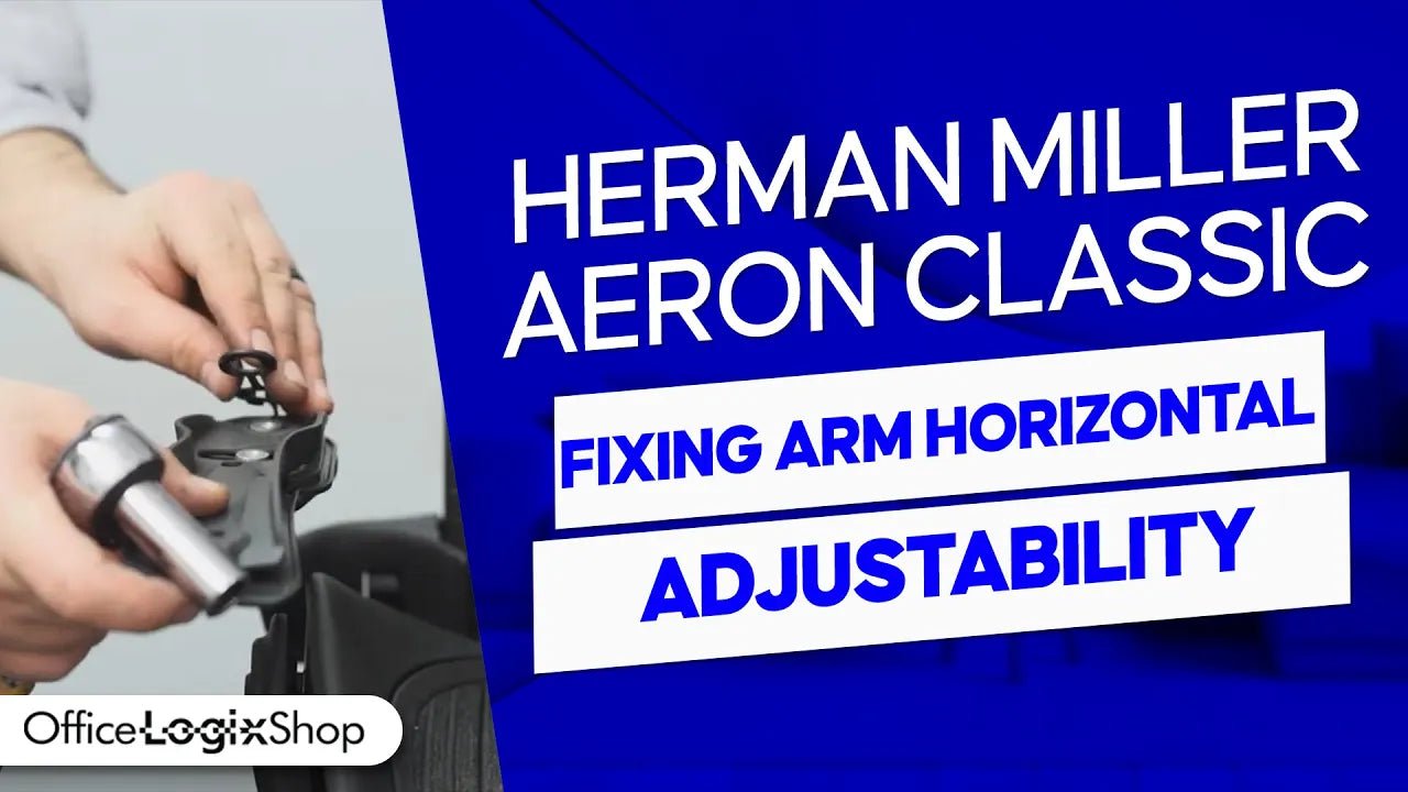 How To Replace The Herman Miller Aeron Arm Index Office Logix Shop