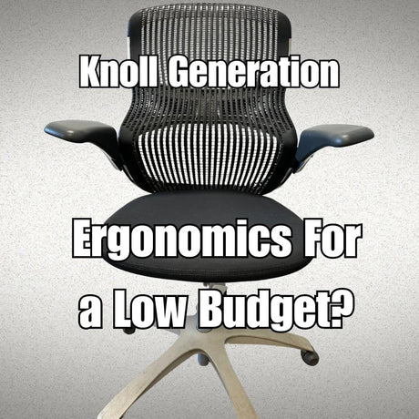 Knoll Generation Office Chair: Ergonomics For a Low Budget? - Office Logix Shop