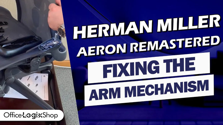 Herman Miller Aeron Remastered Arm Mechanism Fix Tutorial