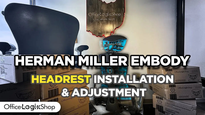 Herman Miller Embody Headrest Installation Tutorial