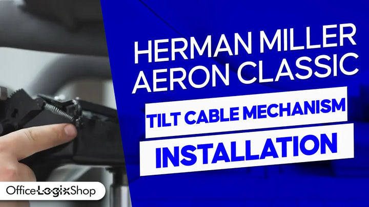 Upgrade your Basic Herman Miller Aeron Chair to a Fully Loaded - Tilt Cable Mechanism installation