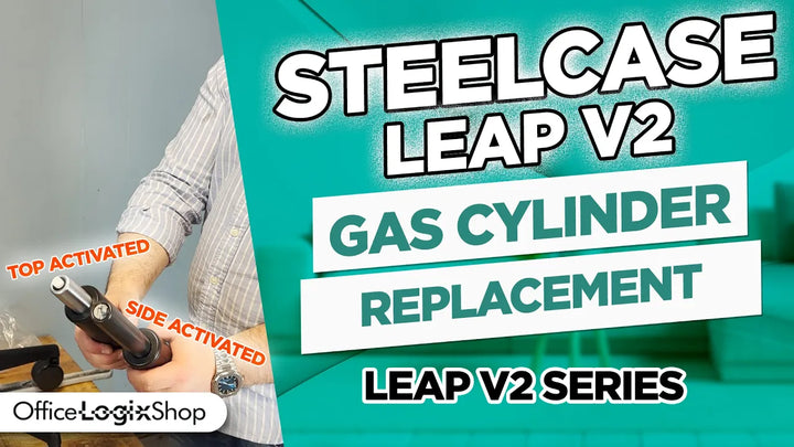 Steelcase Leap V2 Gas Cylinder Replacement Tutorial