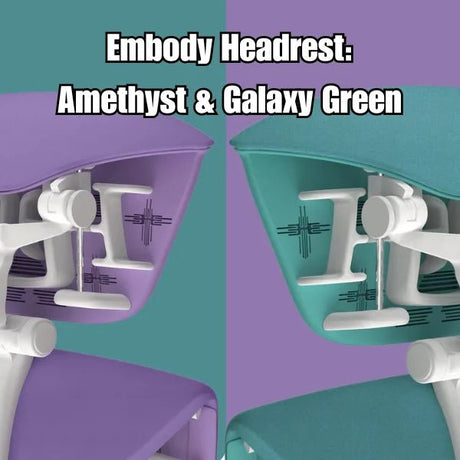 The Amethyst Embody Headrest: Exclusively from OfficeLogixShop - Office Logix Shop