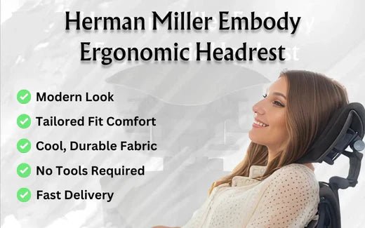 The Herman Miller Embody Headrest by OfficeLogixShop: Comfort and Style Redefined - Office Logix Shop