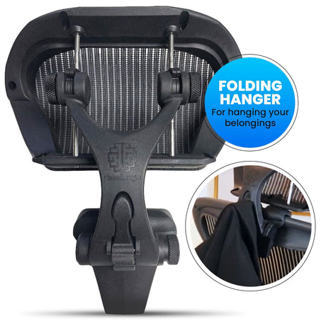 Aeron Headrest - Graphite Frame - Size B and C Aeron Chair (PATENTED) - Office Logix Shop