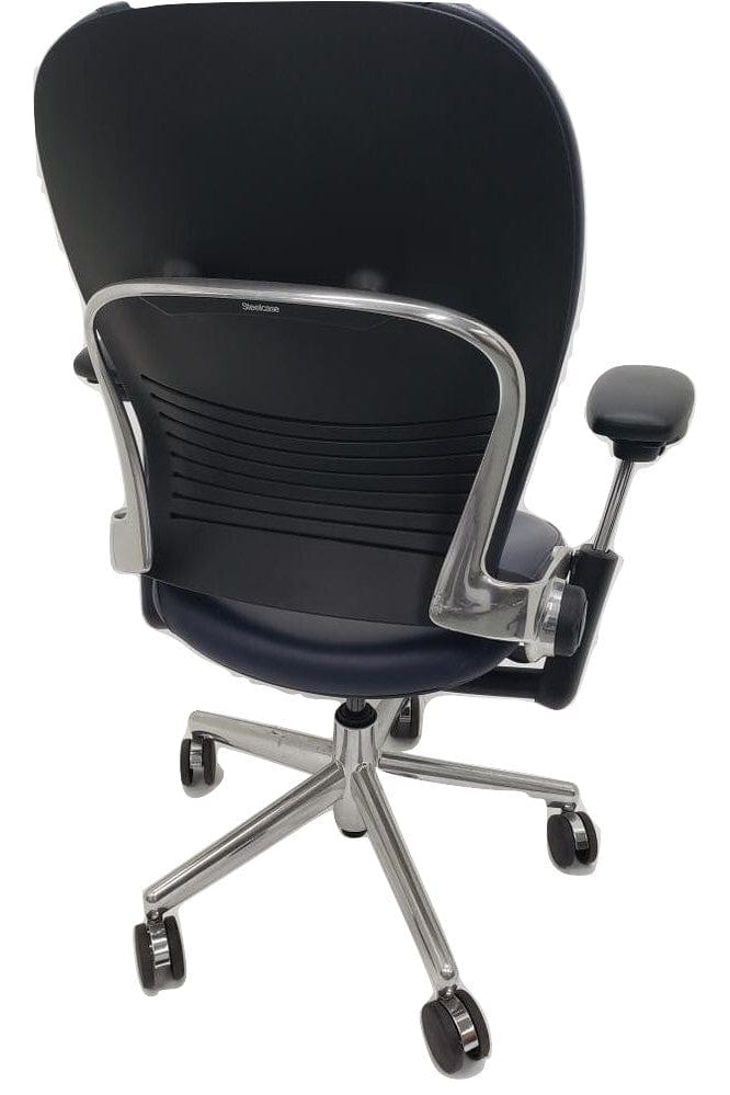 Executive Leather Steelcase Leap Chair (Used) - Office Logix Shop