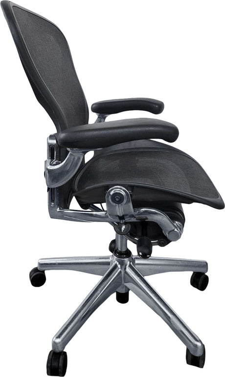 Herman Miller Aeron Classic Chair – Fully Loaded with Aluminum Base - Office Logix Shop