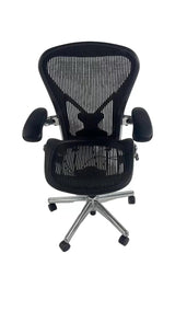 Herman Miller Aeron Classic Chair – Fully Loaded with Aluminum Base - Office Logix Shop