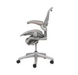 Herman Miller Aeron Fully Loaded Adjustable Lumbar - Titanium (Renewed) - Office Logix Shop