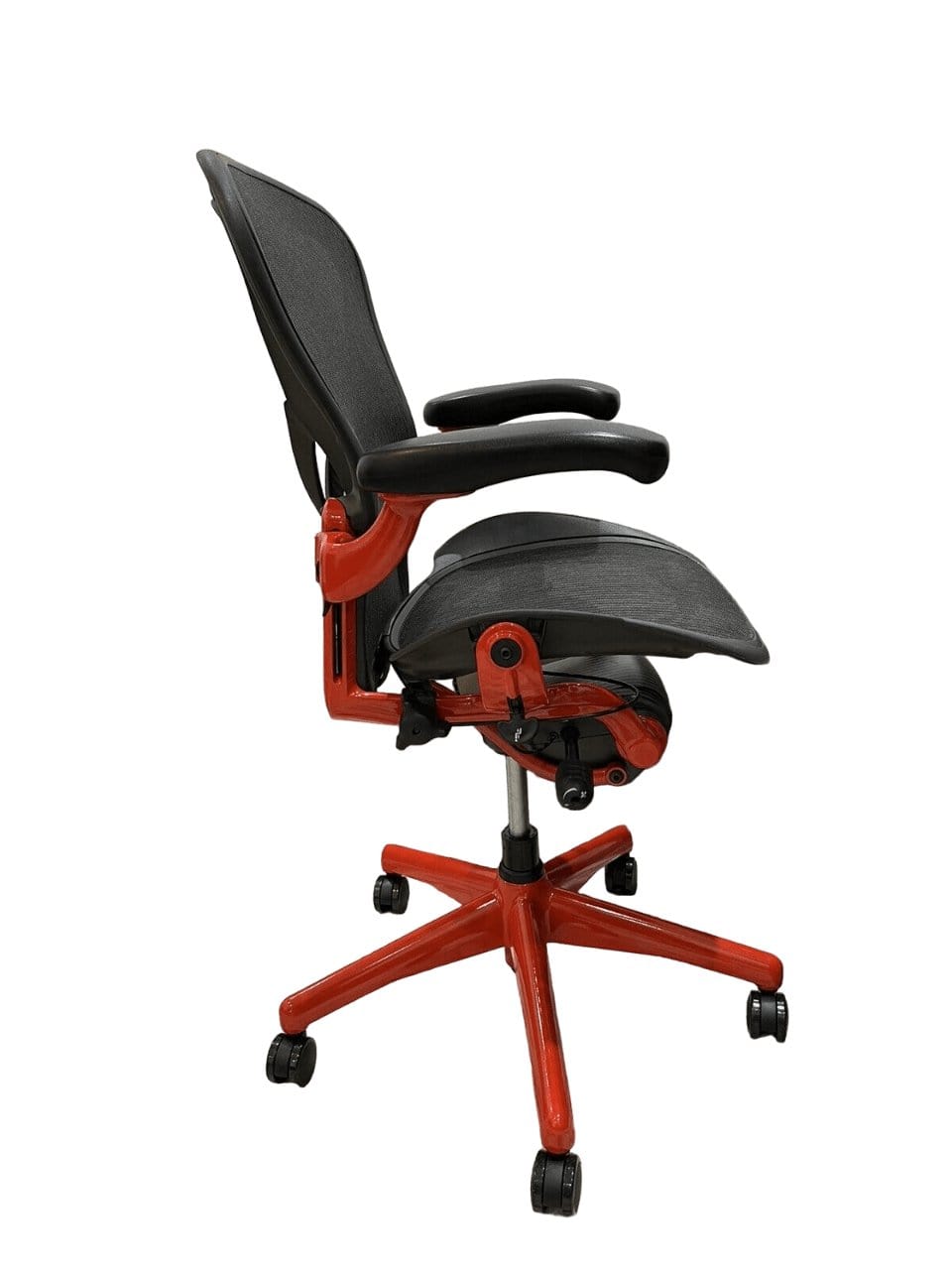 Herman Miller Aeron Size B Custom Race Car Red - 40 Delivery - Office Logix Shop