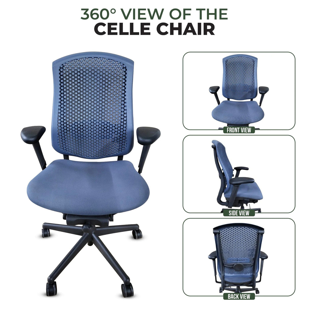 Herman Miller Celle Chair Fully Loaded (Renewed) - Office Logix Shop