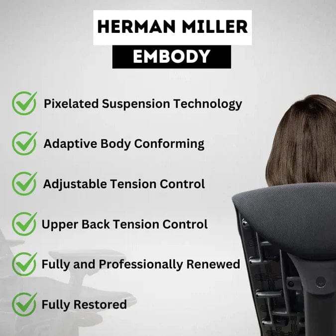 Herman Miller Embody and Headrest Saving Bundle - Office Logix Shop