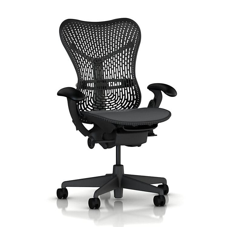 Herman Miller Mirra Desk Task Chair Fully Adjustable (Renewed) - Office Logix Shop