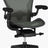 Herman Miller Office Task Chair Carbon Gray / Size B Herman Miller Remastered Aeron Chair - V2 - Fully Loaded (Renewed)