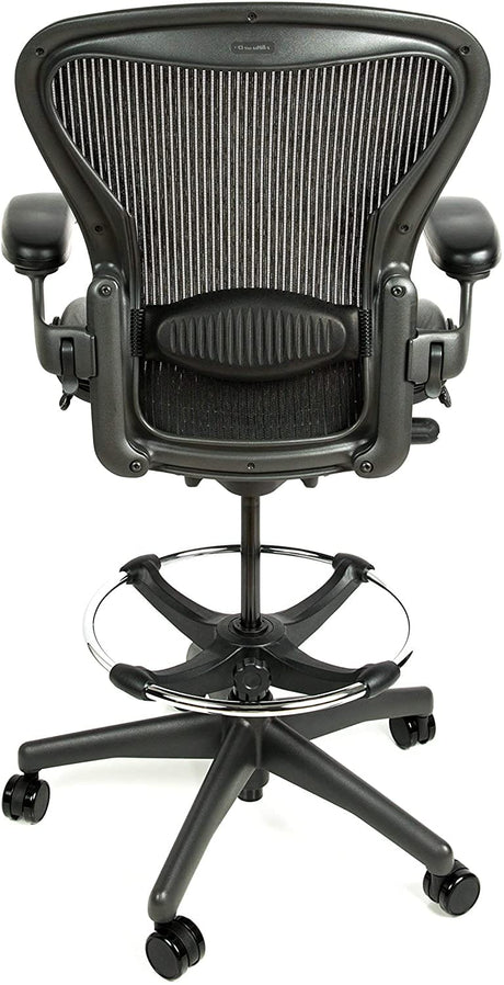 Herman Miller Office Task Chair Herman Miller Aeron Stool - Size C (Renewed)