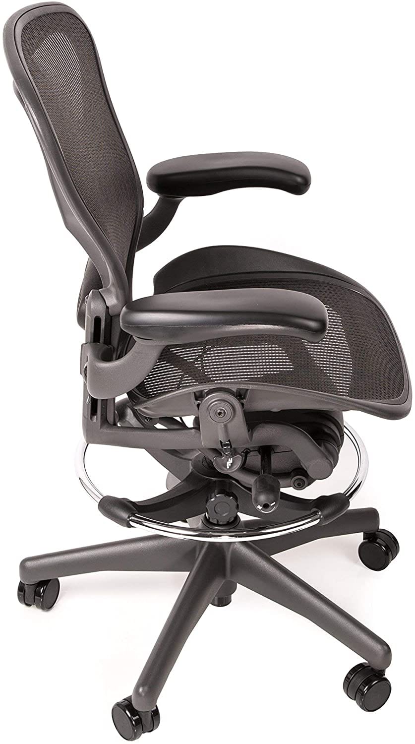 Herman Miller Office Task Chair Herman Miller Aeron Stool - Size C (Renewed)