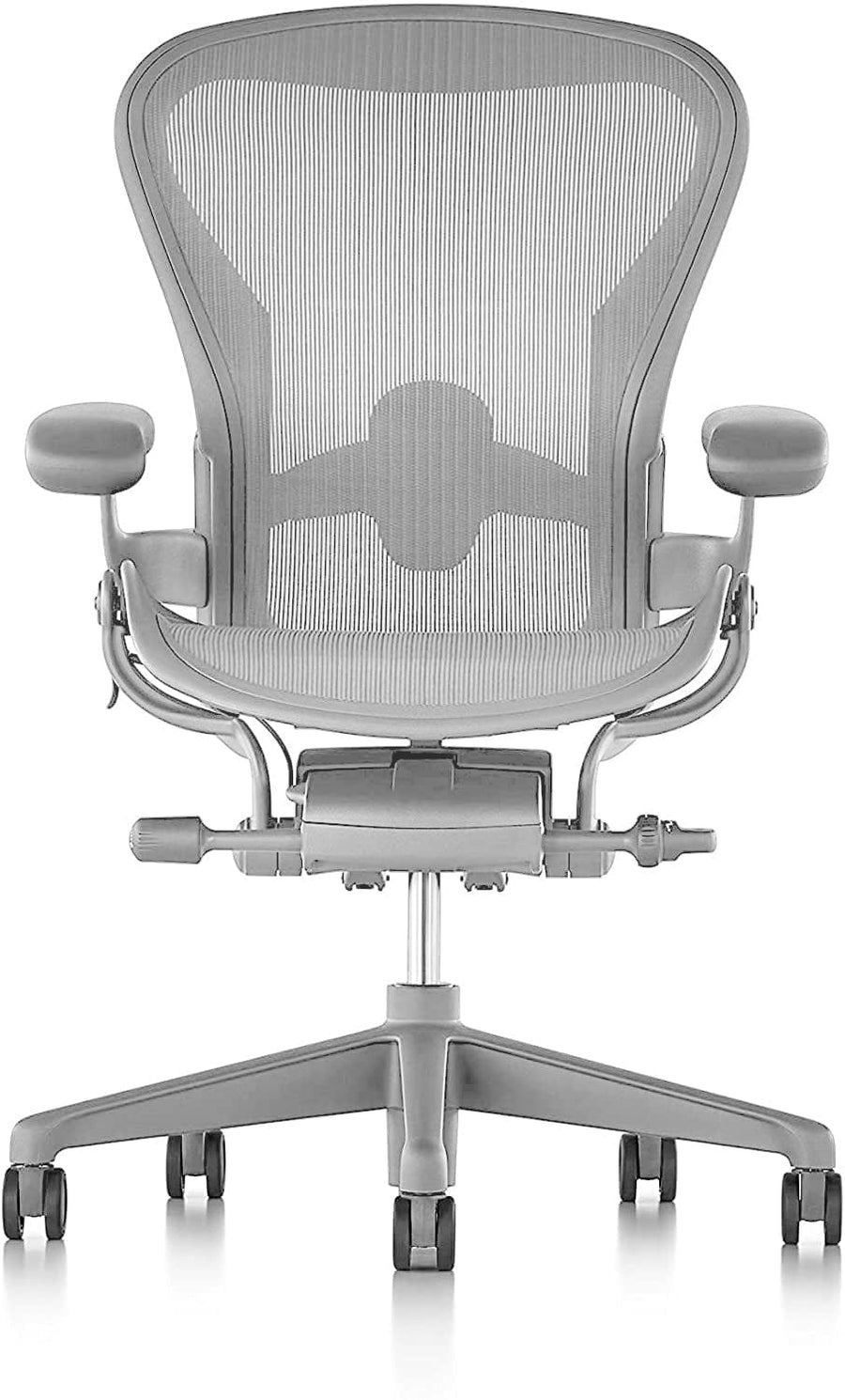 Herman Miller Aeron Chair Remastered Polished Aluminium