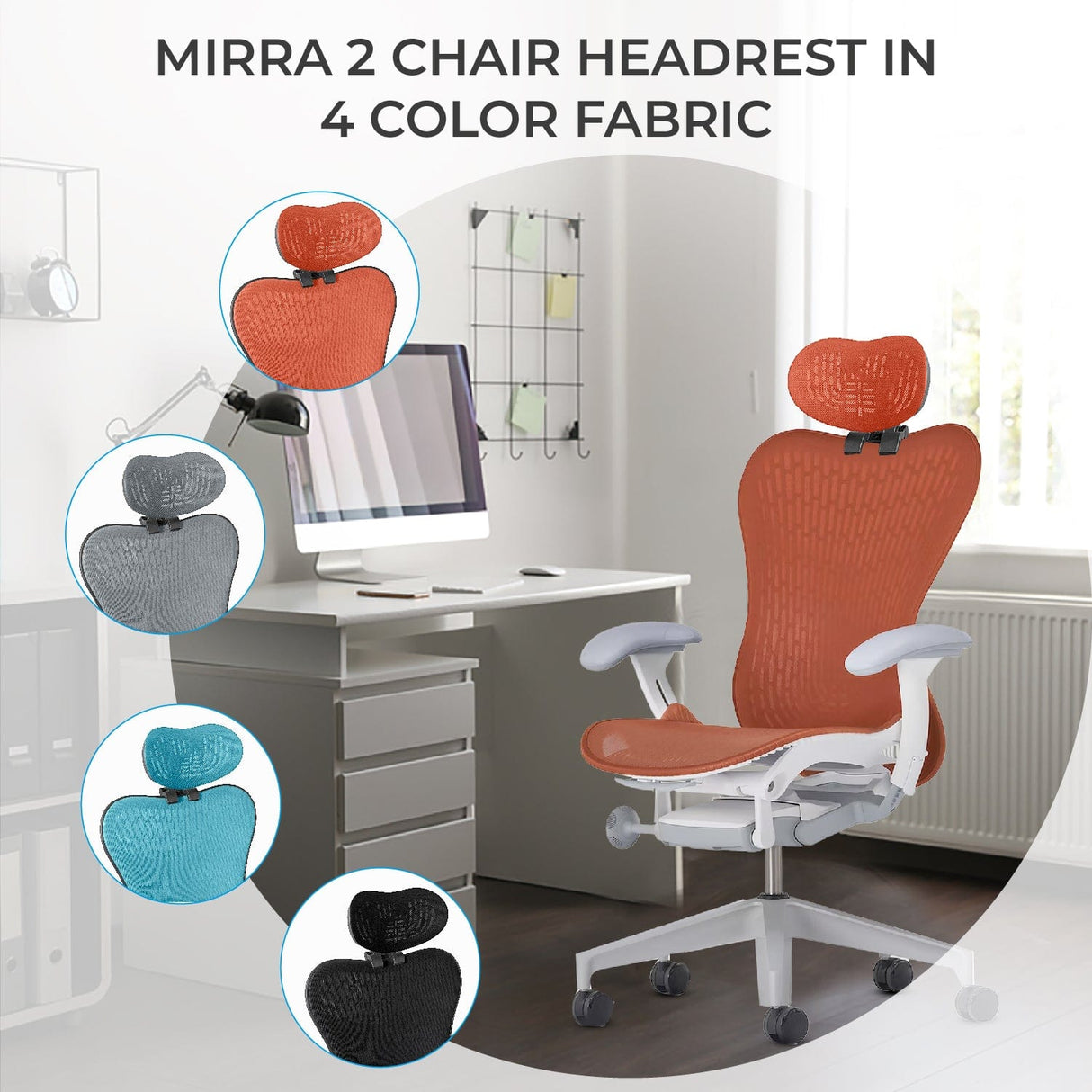 Mirra 2 Chair Headrest by Office Logix Shop - Office Logix Shop