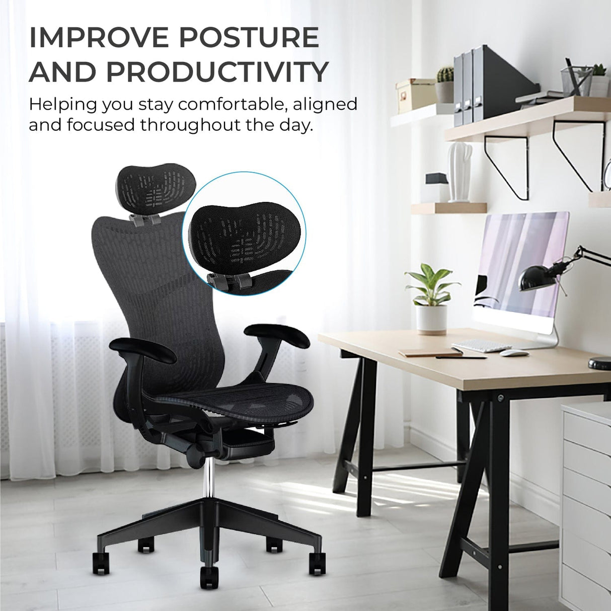 Mirra 2 Chair Headrest by Office Logix Shop - Office Logix Shop