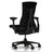 Office Logix Shop Graphite Frame / Black Fabric Herman Miller Embody Chair (Renewed)