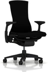 Office Logix Shop Graphite Frame / Black Fabric Herman Miller Embody Chair (Renewed)