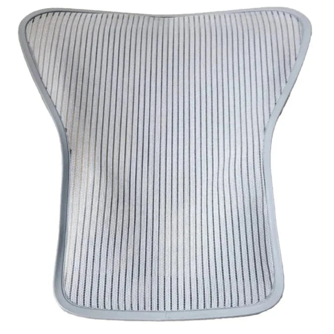 Office Logix Shop Herman Miller Aeron Chair Parts Aeron Classic Titanium (Grey) Replacement Back Mesh for Herman Miller Aeron Chair - Size B (Back order ETA March 16th)