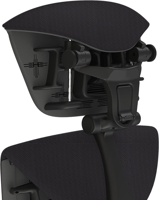 Office Logix Shop Herman Miller Aeron Chair Parts Graphite Frame / Black Balance Fabric Herman Miller Embody Headrest by OfficeLogixShop