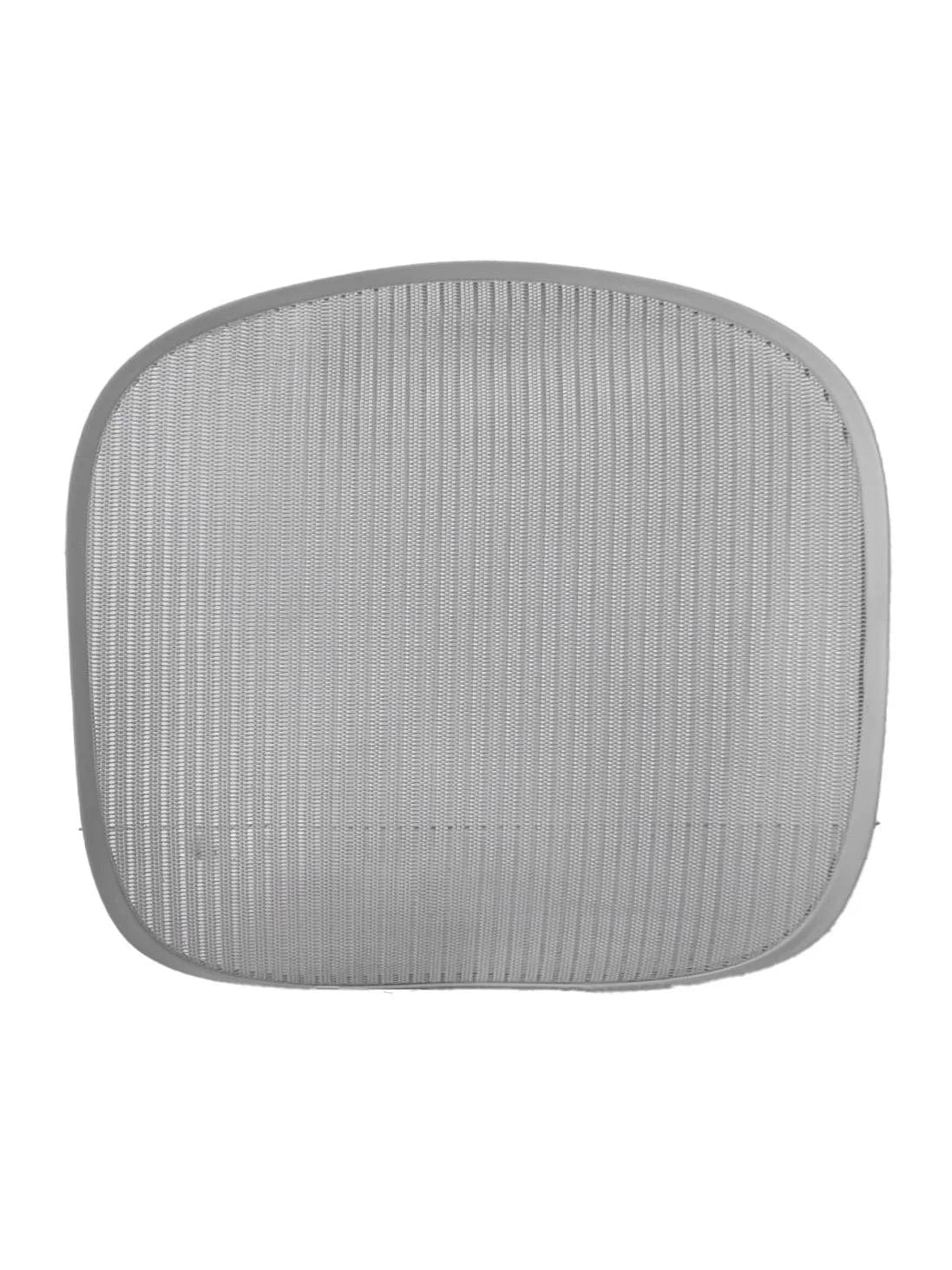 Office Logix Shop Herman Miller Aeron Chair Parts Seat Mesh for Herman Miller Aeron Chair Seat Pan - Size B (Titanium/Zinc)