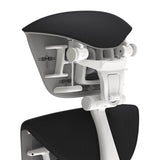 Office Logix Shop Herman Miller Aeron Chair Parts White Frame / Rhythm Black Fabric - ETA 3 Days From Order Herman Miller Embody Headrest by OfficeLogixShop