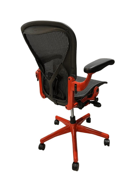 Office Logix Shop Herman Miller Aeron Size B Custom Race Car Red - 40 Delivery