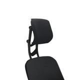 Office Logix Shop Office Chair Parts Black Frame Leather Steelcase Leap V2 Headrest -Backorder (ETA Dec 31)