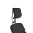 Office Logix Shop Office Chair Parts Platinum Frame Black Fabric Insert Steelcase Leap V2 Headrest - (Limited Quantity in Stock) - UTILITY PATENT PENDING