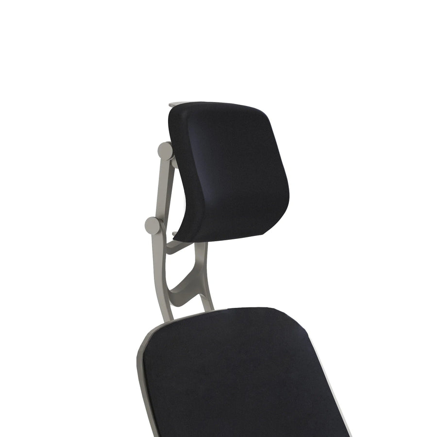 Office Logix Shop Office Chair Parts Platinum Frame Black Fabric Insert Steelcase Leap V2 Headrest -PreOrder (ETA June 24)