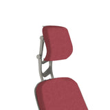 Office Logix Shop Office Chair Parts Platinum Frame Scarlet Fabric Insert Steelcase Leap V2 Headrest -Backorder (ETA Dec 31)