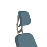 Office Logix Shop Office Chair Parts Platinum Frame Sky Blue Fabric Insert Steelcase Leap V2 Headrest -Backorder (ETA Dec 31)