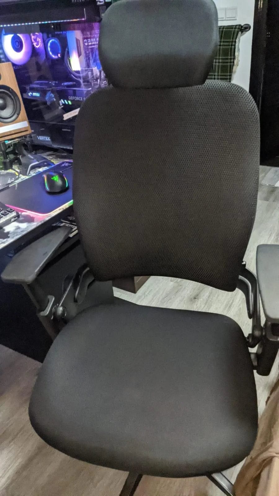 Office Logix Shop Office Chair Parts Steelcase Leap V2 Headrest -Backorder (ETA Nov.10th)