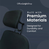 Office Logix Shop Office Chair Parts Steelcase Leap V2 Headrest - (Limited Quantity in Stock) - UTILITY PATENT PENDING