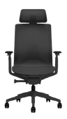 Office Logix Shop Office Chairs Black (Back order ETA 15 Jan 25) Midan Office Chair With Headrest | Fully Ergonomic Chair (Black model is on Back Order - January 20th)