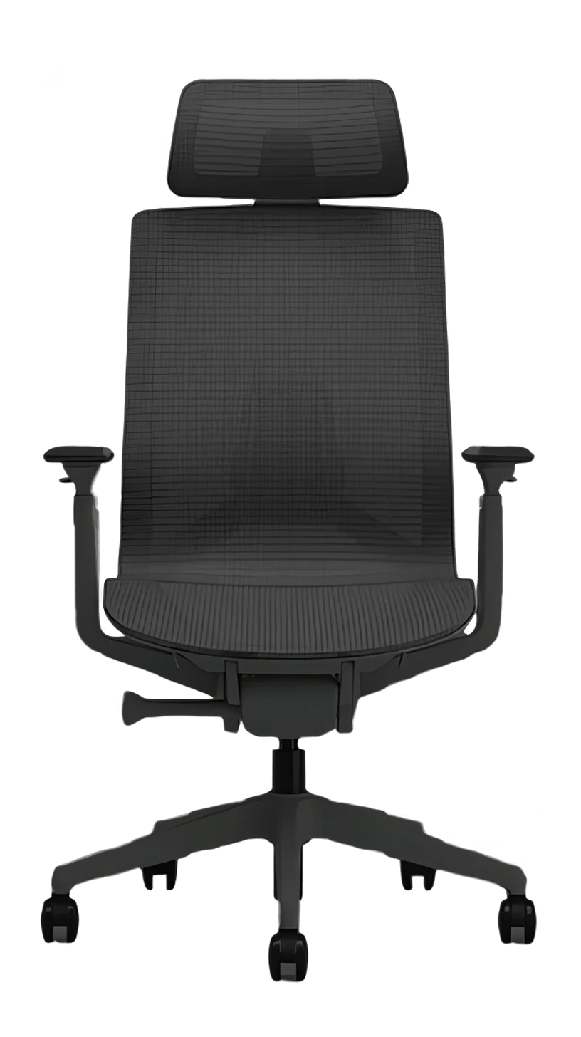 Office Logix Shop Office Chairs Black (Back order ETA 15 Jan 25) Midan Office Chair With Headrest | Fully Ergonomic Chair (Black model is on Back Order - January 20th)