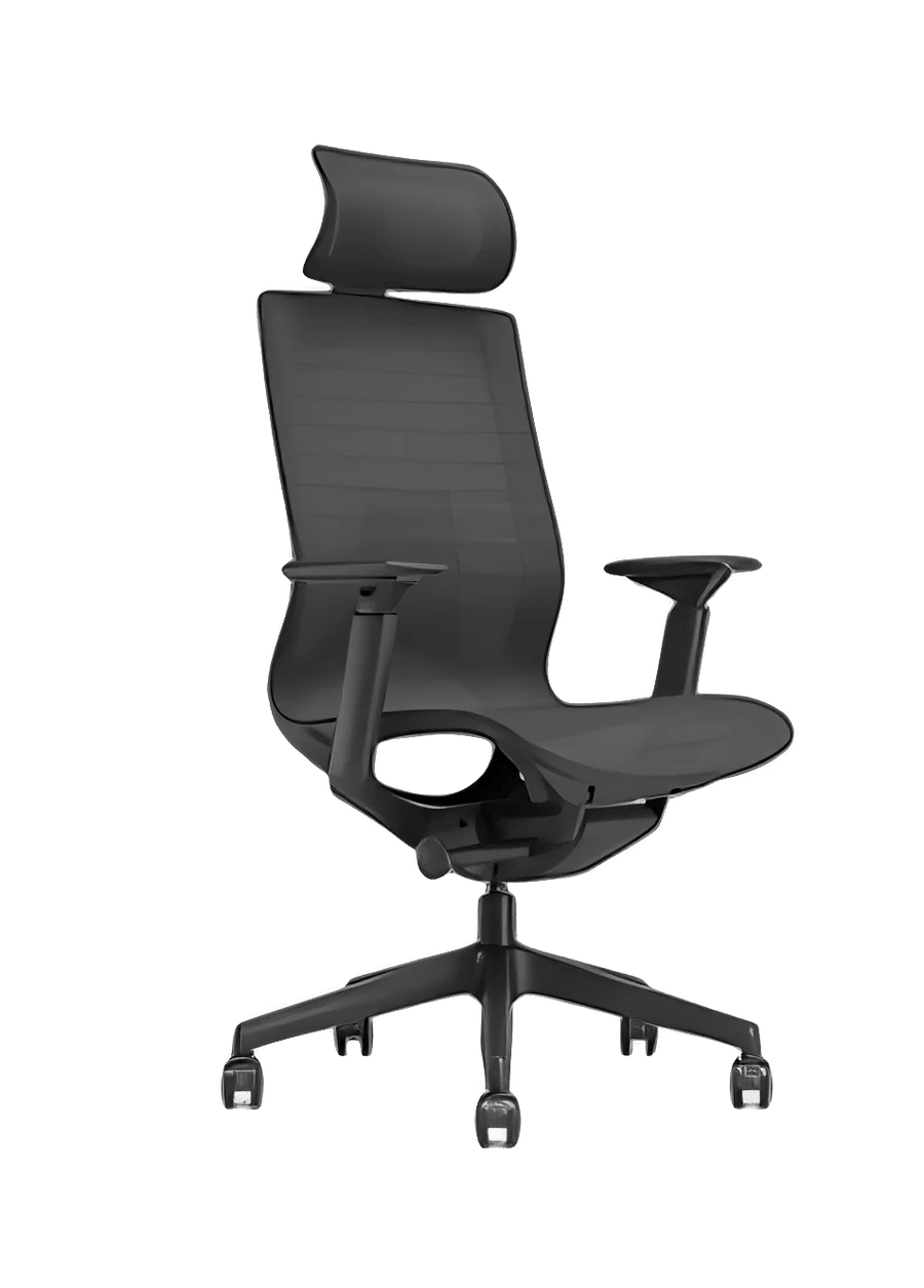 Office Logix Shop Office Chairs Midan Office Chair With Headrest | Fully Ergonomic Chair