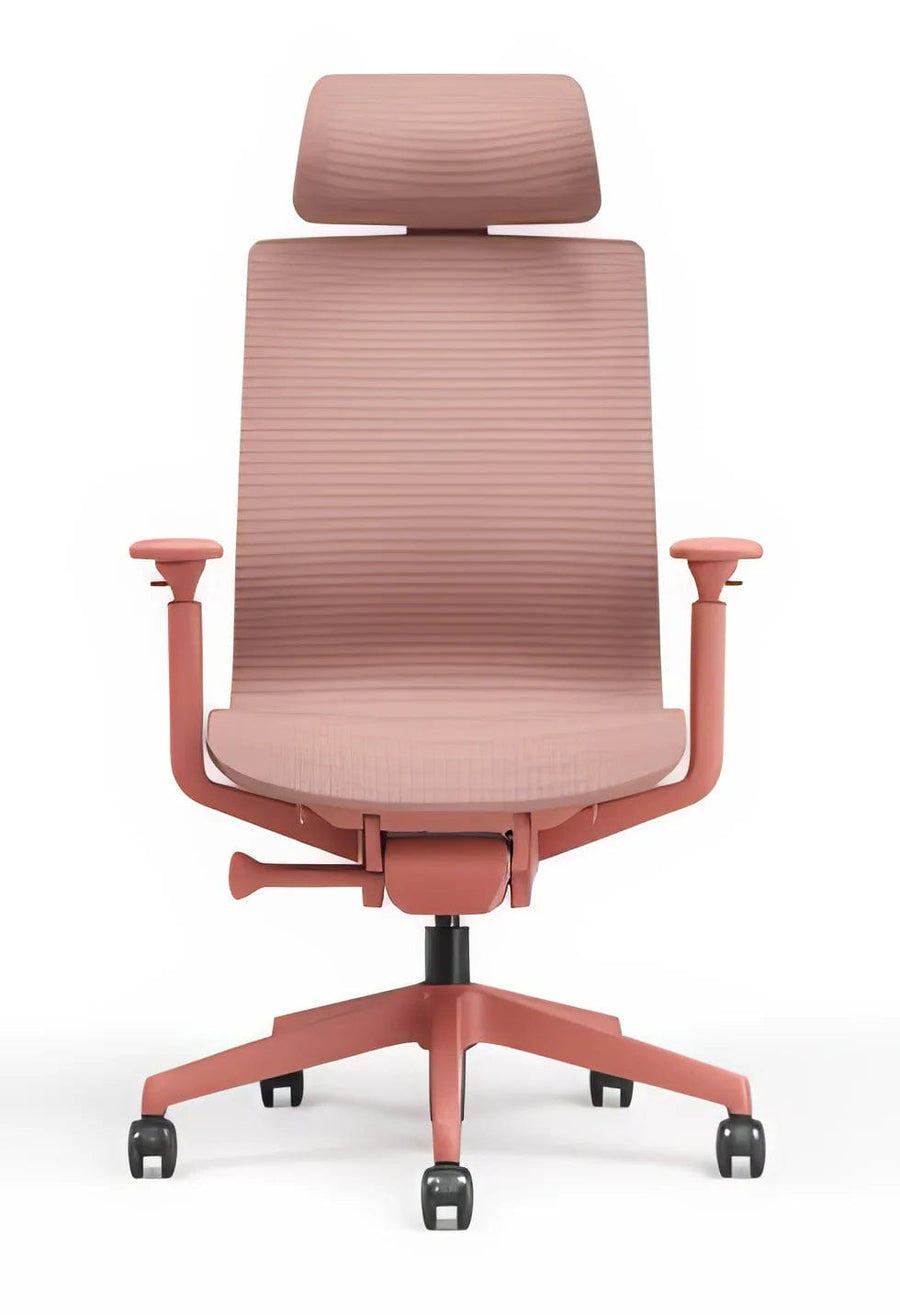 Office Logix Shop Office Chairs Red (Late July Delivery) Midan Office Chair With Headrest | Fully Ergonomic Chair