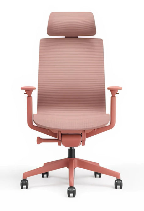 Office Logix Shop Office Chairs Red Midan Office Chair With Headrest | Fully Ergonomic Chair