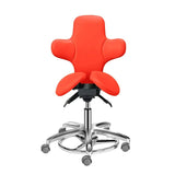 Office Logix Shop Office Chairs Red Puro Chair - Flexible Ergonomic Seating for Any Space